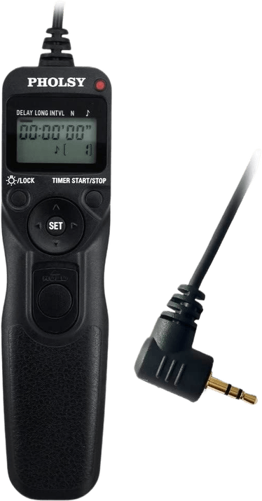 PHOLSY C6 Remote Control with Intervalometer